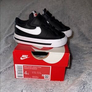 Nike Kids Sneakers - Black and White